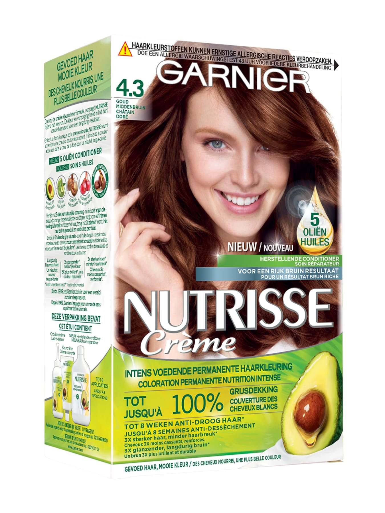 GAR Nutrisse Reno 2020 43 Goud Middenbruin side